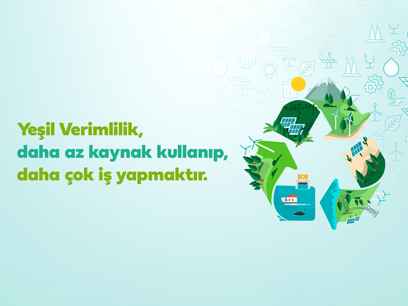 Yeşil Verimlilik Uygulamalarını Yaygınlaştırıyoruz